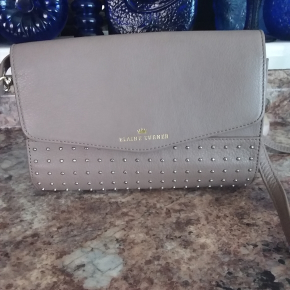 Elaine Turner Leather Crossbody - Picture 2 of 6